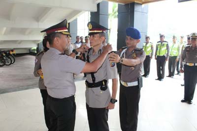  Sertijab, AKP Yohanes Basri Jabat Kasat Lantas Polres Kuansing